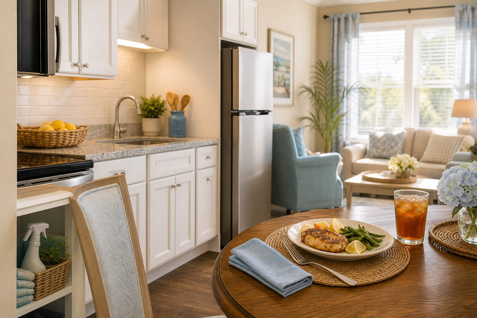 Senior Living Near Myrtle Beach With Utilities, Housekeeping, and a Daily Meal Included